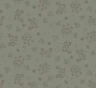 Henry Glass Simply Charming Teal Green With Red Flower Print FQ