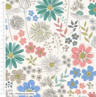 Secret Garden Large Floral Print 