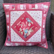 On Point Cushion Cover Fabric Kit Lighthouse Pink 