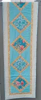 On Point Table Runner Lighthouse Blue Fabric Kit 