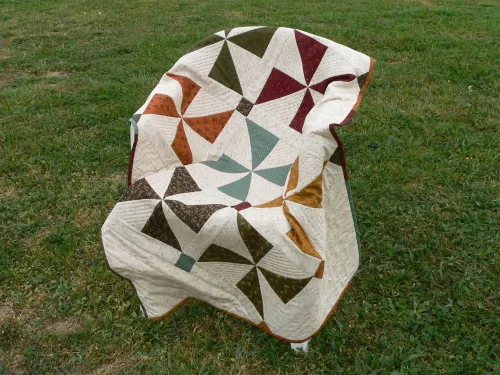 Pinwheels on Point Downloadable pattern